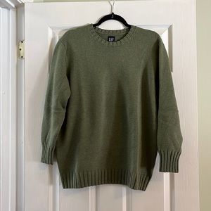 GAP sweater (M) in olive green